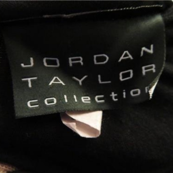 JORDAN TAYLOR BLACK STRETCH  MAXI DRESS XL - Picture 5 of 5